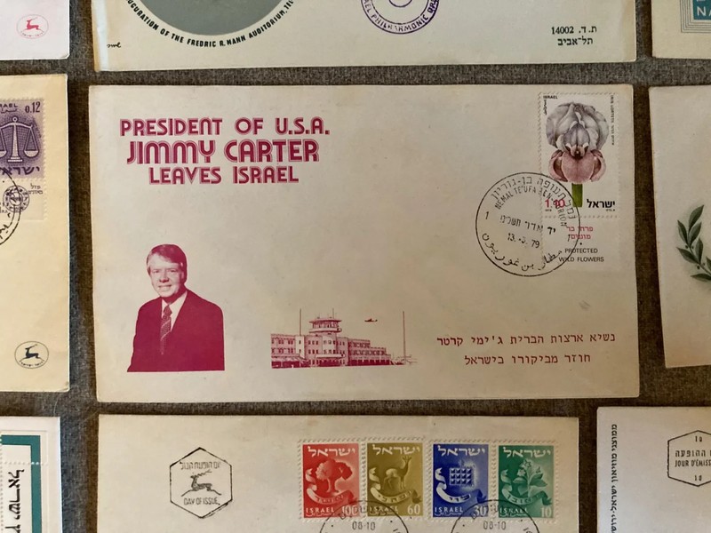 Israel First Day issue Stamps and envelopes, 1950's - 1970's Vintage
