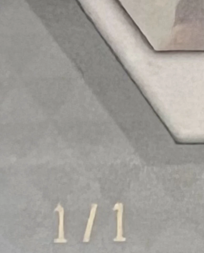 2014 Leaf Rize Draft 1/1 Kyle Schwarber Blank Back Treasury Rookie - Image 2 of 4