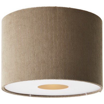 Brilliant Deckenleuchte Tony Deckenlampe aus Cord, 35 cm, E27, Textil/Metall, gr