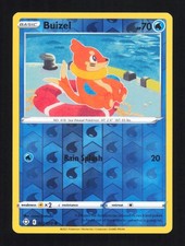 Buizel 022/072 Common Shining Fates Pokemon Reverse Holo Near Mint