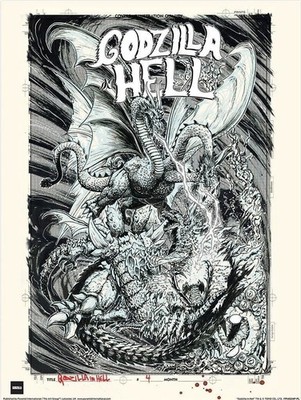 Merchandising Godzilla (Godzilla In Hell) Sammlerdruck (lose)