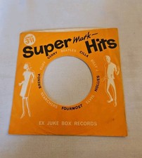 UK 45 RPM 7" RECORD SLEEVES CO. SINGLE SLEEVE SEE PHOTO Ex Juke Box SLV402