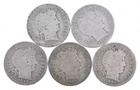 Better Lot 5 1906-D 1900-S 1892 1905-S 1901-O Barber Dime 0.50 Face *154