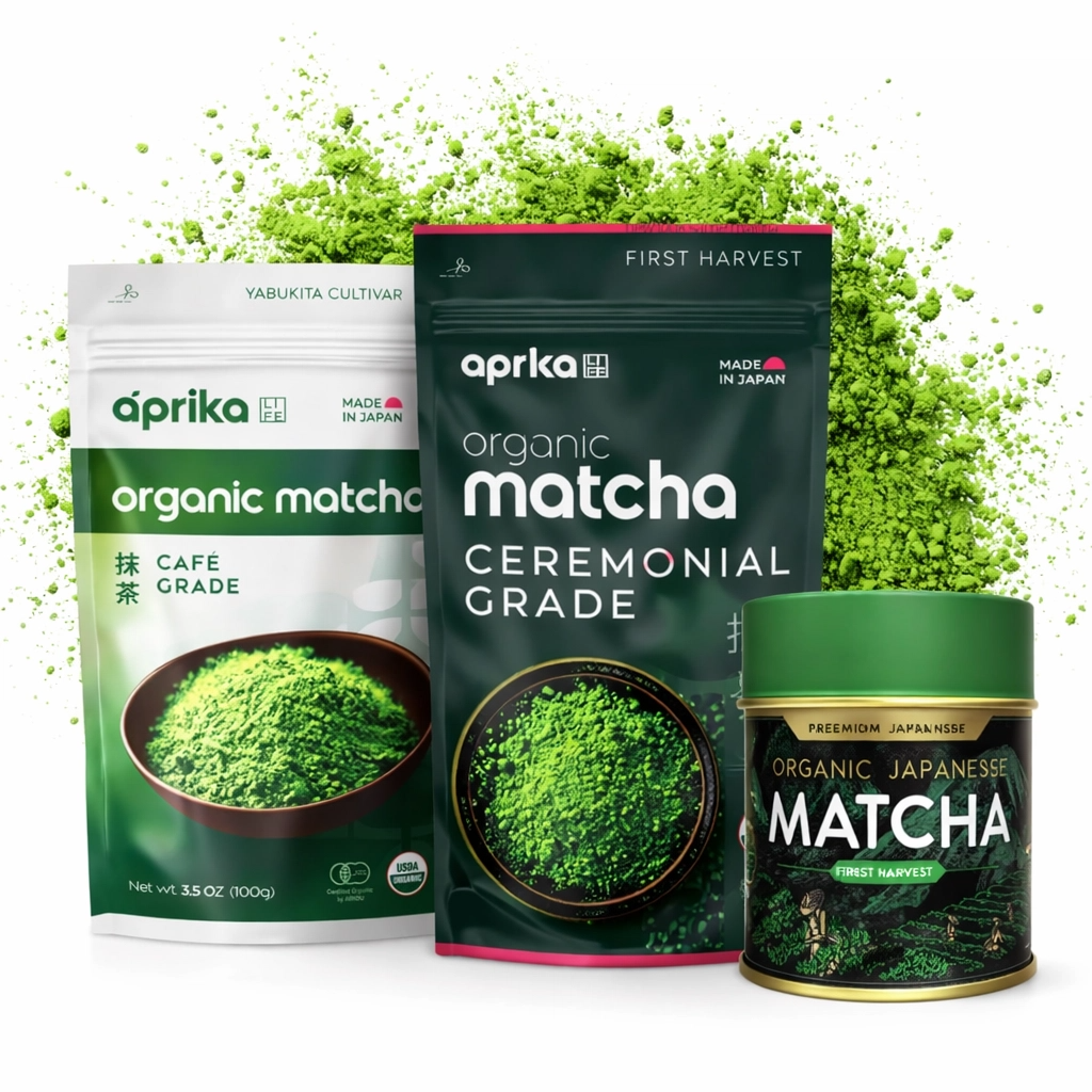 Organic Japanese Matcha Green Tea Powder – Ceremonial/Cafe Grade – Made ...