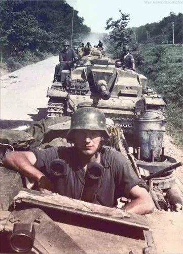 WW2 WWII German Panzer Tank Operator War Military Poster Print