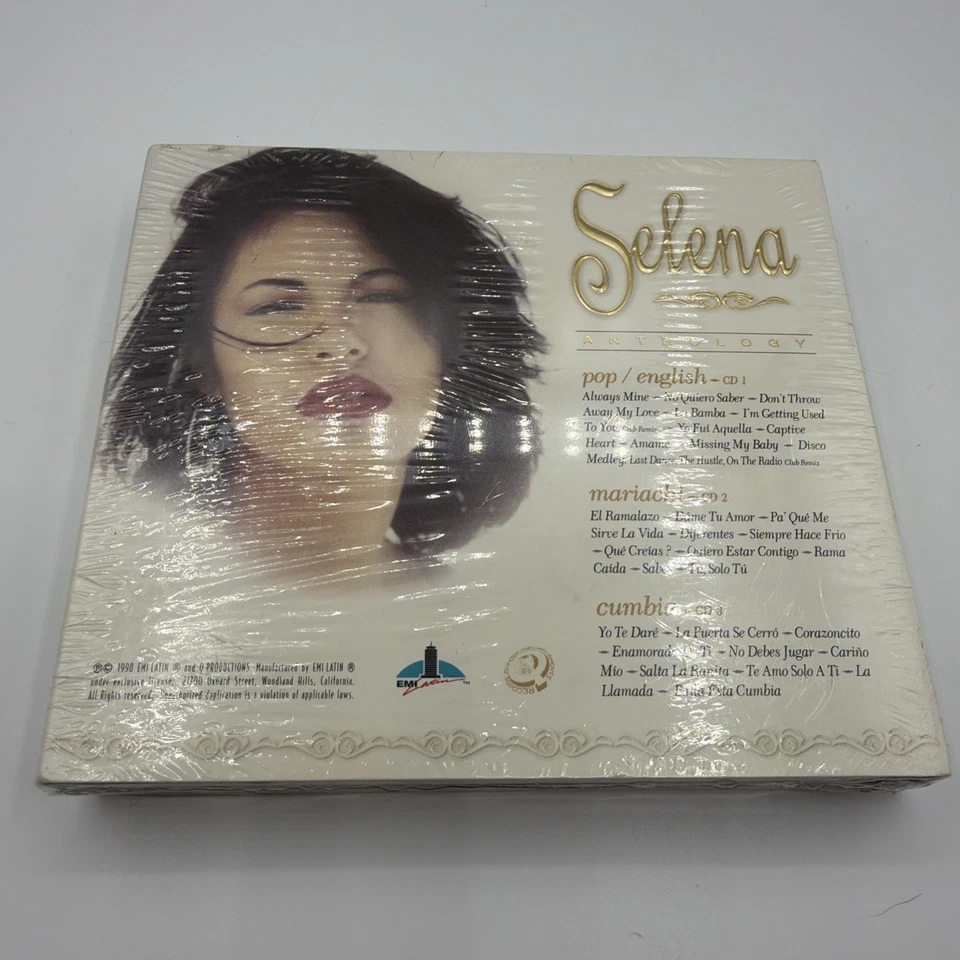 Selena - Anthology: A 30 Song Retrospective (CD, 1998, 3-Disc Set) NEW - Image 3 of 4