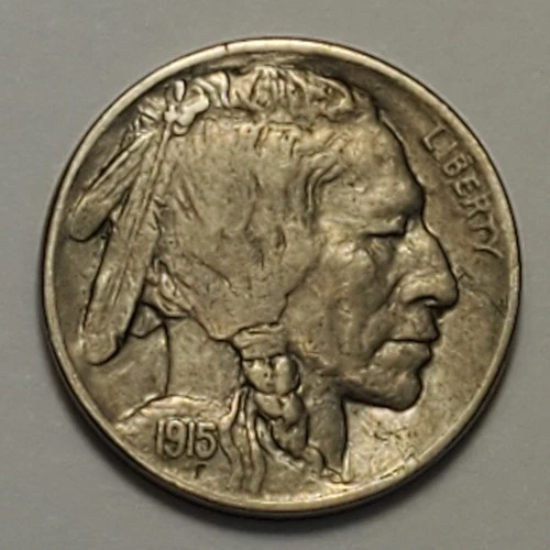 #1 nicer low mintage Extremely Fine++ 1915 D Buffalo Head Nickel