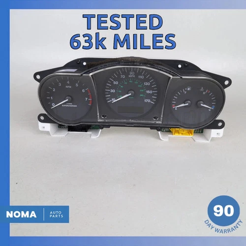98-03 Jaguar X100 XKR 4.0L S/C Speedometer Instrument Cluster LNC4300DD OEM 63k