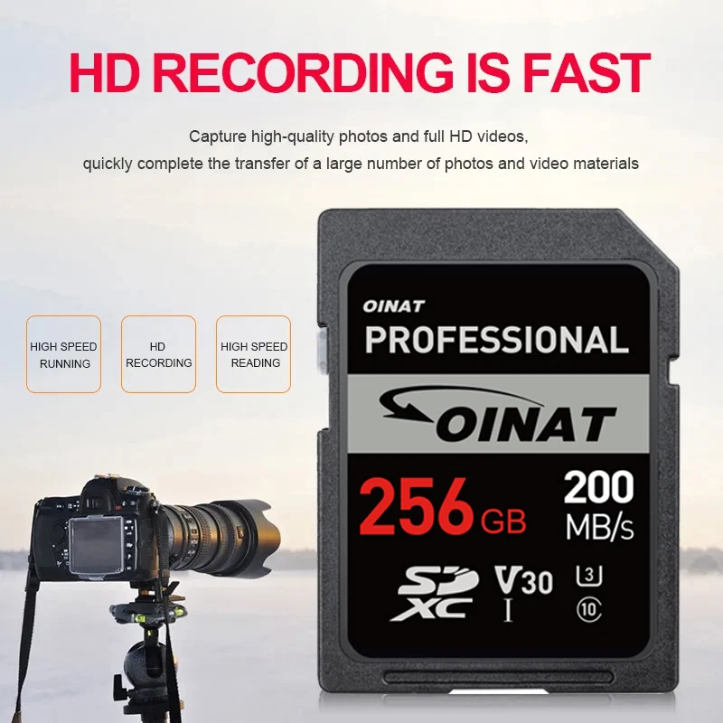 SD Karte 256GB Extreme PRO SDXC UHS-I V30 U3 Class 10 High-Speed 4K - Bild 2 von 4