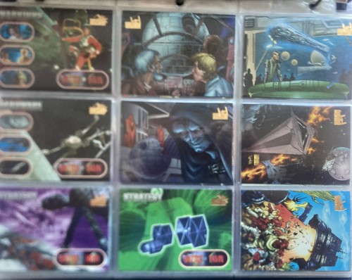 TOPPS STAR WARS TRADING CARDS: COMPLETE SETS. FINEST / VEHICLES.PROMOS SWF 1 & 3 - Photo 5 sur 7