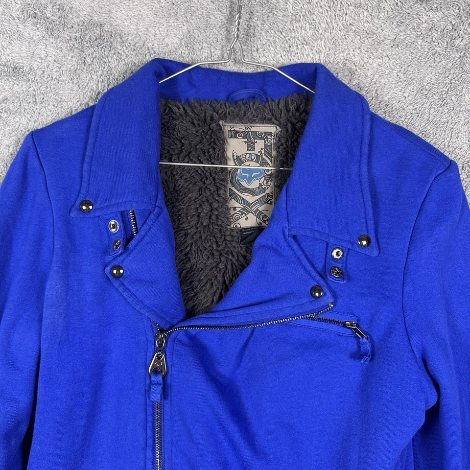 Fox Racing Jacket Women’s XL Moto Motorcross Full Zip Fur Lined Y2K Vintage - Image 4 of 4
