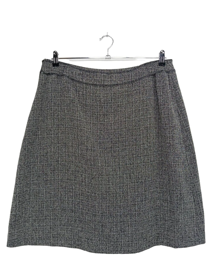 CANDA Glockenrock Damen Rock Gr. DE 46 schwarz-weiß Casual-Look - Bild 2 von 4