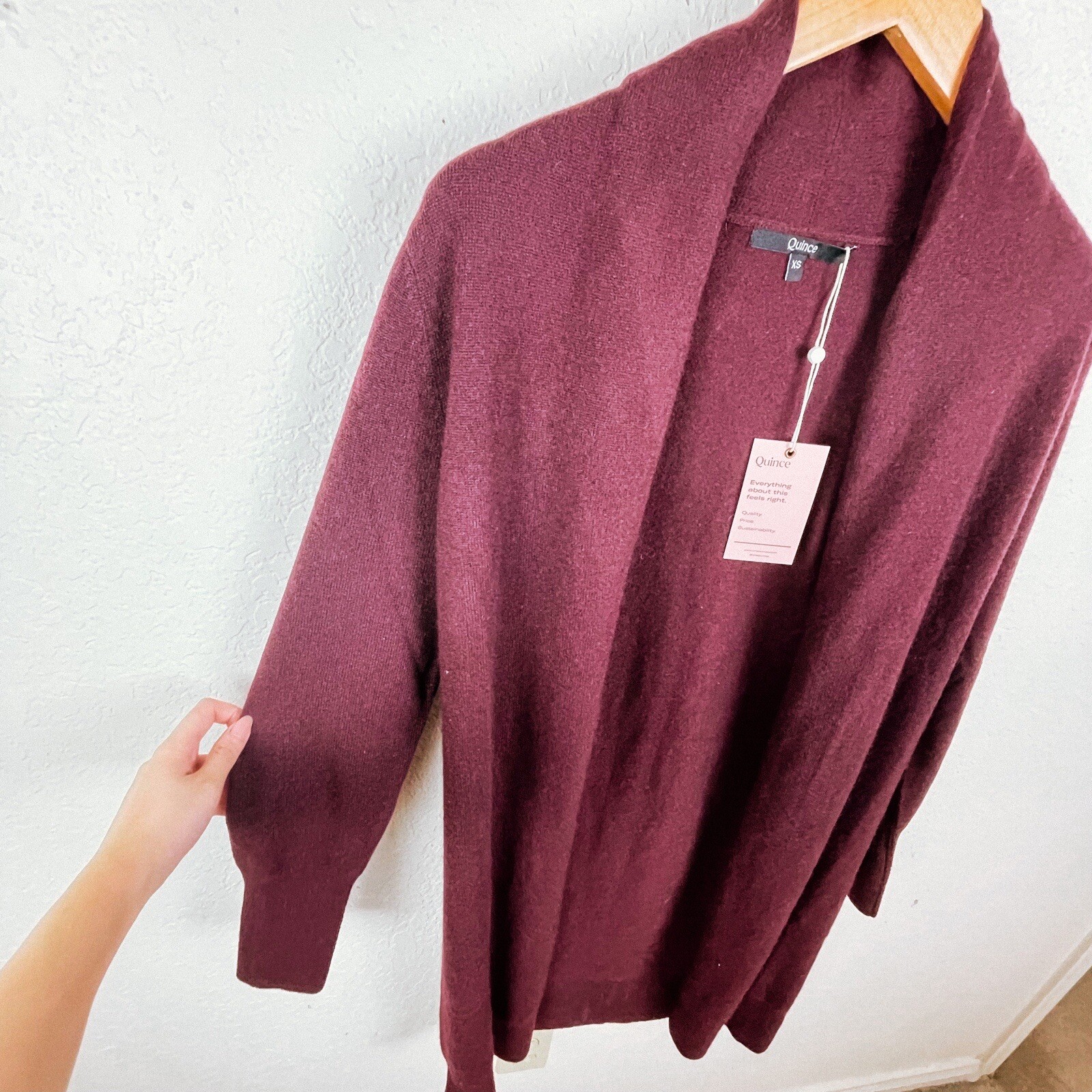 NWT Quince | Mongolian Cashmere Duster Cardigan Sweater | eBay