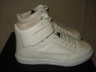 100% AUTHENTIC NEW MEN YVES SAINT LAURENT WHITE JOE  HIGH TOP SNEAKERS US 9.5 — photo 4
