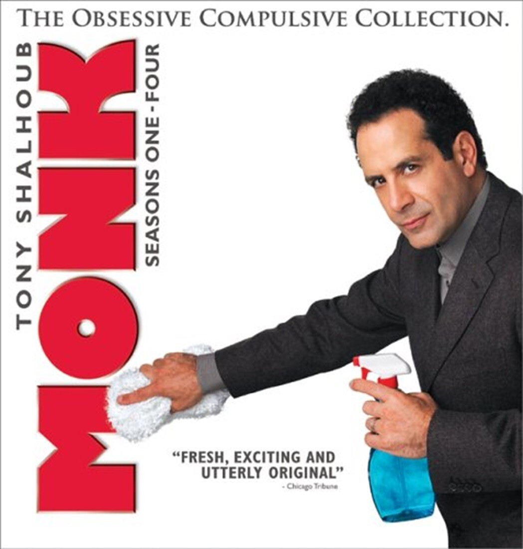 Monk: The Obsessive Compulsive Collection Seasons 1 - 4 (DVD, 2006
