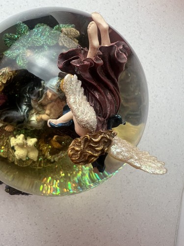 Christopher Radko Holy Family Musical Motion Snow Globe In Box Vintage Works - Picture 12 of 19