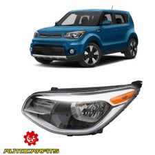 Headlight Halogen Lamps For 2014-2019 Kia Sou...