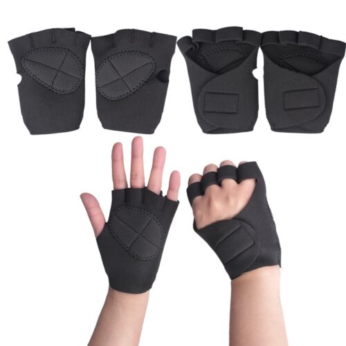 Men&Women Workout Wrist Wrap Gloves for Gym Training Fitness Weight Lifting - Afbeelding 1 van 11