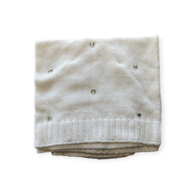 Victoria’s Secret hat and scarf set…cream with rhinestones Victoria main image 3