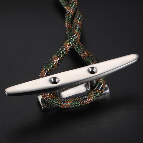 316 Stainless Steel Boat Cleat Deck Cleat Fittng For Marine Boat Yacht 125mm HQ - Picture 12 of 13