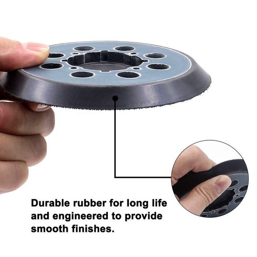 Sand Disc Pad 8 Hole 5" Sanding Backing Sander For DWE64233 N329079