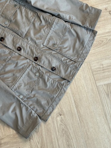 Moncler Men’s “Ermite” Windbreaker Jacket Nylon Beige Size 2/M - Picture 7 of 22