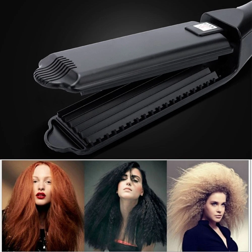 Electric top hair crimper