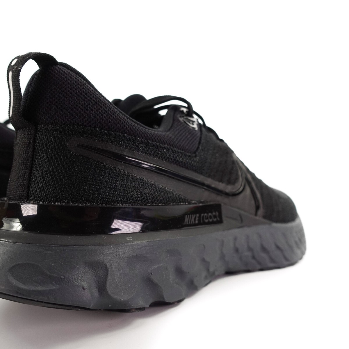 Nike React Inifinity Run Flyknit 2 Triple Black Running CT2357-003