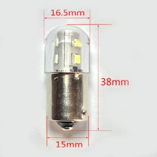 B15 LED Glühbirne Bajonett 3W & 5W 12V/24V/36V/110V/220V Einzel-/Doppelkontakt