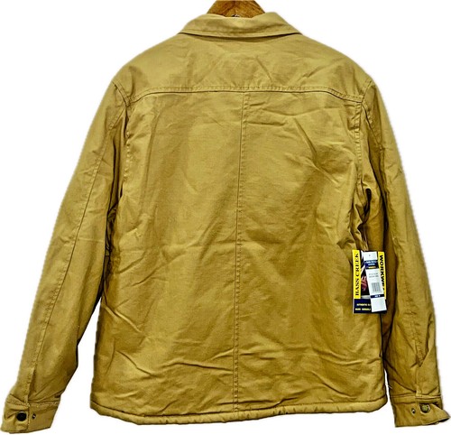 Bass Creek Outfitters Trucker Jacket w/ Sherpa Lined in Black, Wheat & Camo - Picture 15 of 15