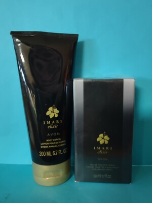 Avon IMARI ELIXIR Eau de Toilette Spray oz Body Lotion