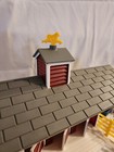 Breyer Stablemates Red Barn 3 Stall w/Corral, Trough, Jump, 3 Barrels, 2 Horses — photo 10