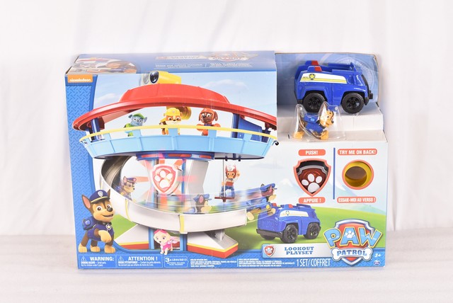 paw patrol lookout playset
