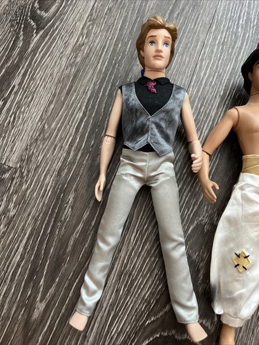 3 Disney Male Boy Dolls Aladdin And Other Prince Men - Picture 2 of 15