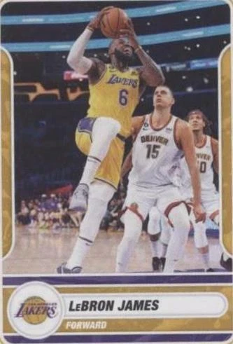 2023-24 Panini Sticker & Card Collection - LeBron James #363
