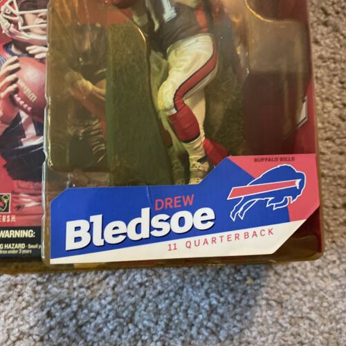 DREW BLEDSOE BUFFALO BILLS MCFARLANE NFL SPORTSPICKS SERIES 6 - Picture 3 of 5