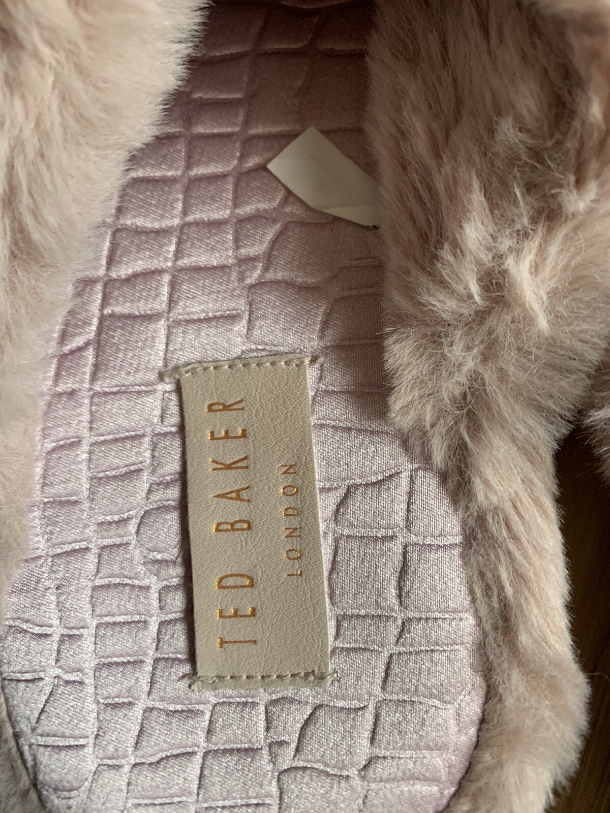 Ted Baker Dusky Pink Ladies Slippers Size 5 /38 image 2