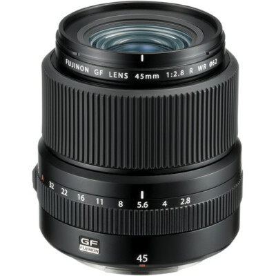 New Fuji FUJIFILM GF 45mm f2.8 R WR Lens, USA Authorized Dealer #26785