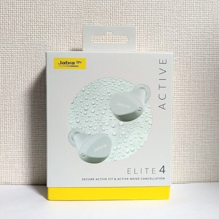 【新品・未開封】Jabra ELITE 4 Active　Light Mint Jabra Elite 4 Active In-Ear Bluetooth Earbuds, Active Noise