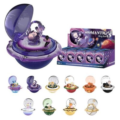 POP MART Romantic Ring Box Scenes Set [Sort Box 10 Stück] Pop Mart Gacha Gach