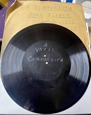 Juan Florer .1945 MEXICAN RANCHERO 12” ACETATE 78 La Cumparsita HEAR