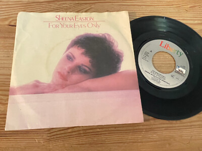 7'' OST Sheena Easton - James Bond : For Your Eyes Only (2 Song) EMI LIBERTY EU