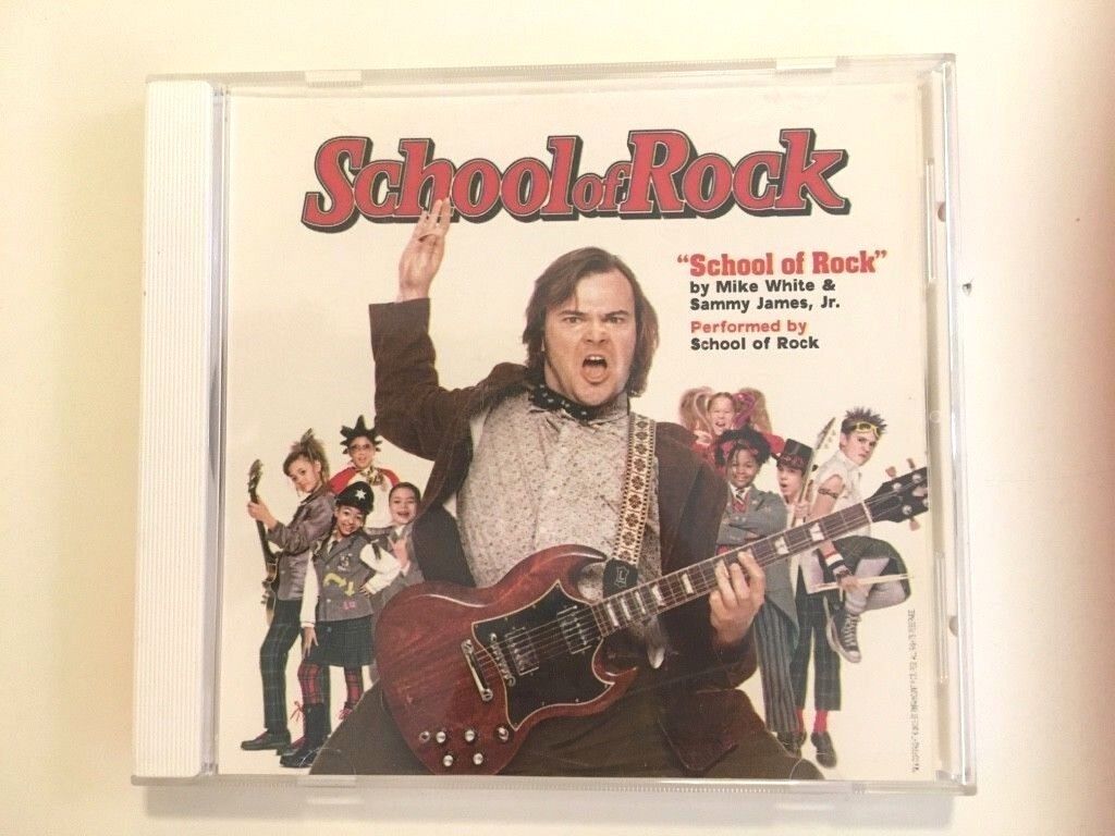 Jack Black School Of Rock CD movie single Mike White Sammy James 1 track  promo