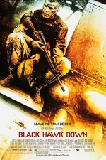 BLACK HAWK DOWN (2001) ORIGINAL MOVIE POSTER  -  ROLLED