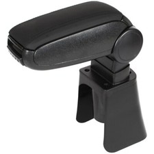 MITTELARMLEHNE ARMLEHNE+ MONTAGESATZ SCHWARZE ÖKO-LEDER FÜR NISSAN MICRA IV K13_