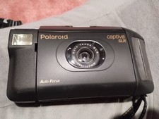 Vintage POLAROID Captiva SLR Instant 95 Film Camera  Original Booklet With Bag