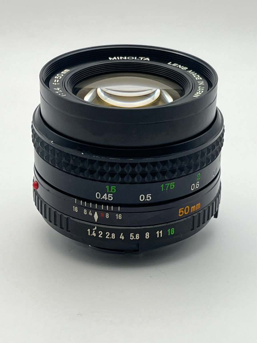 Exc] Minolta MD Rokkor 50mm f/1.4 MF Standard Lens From