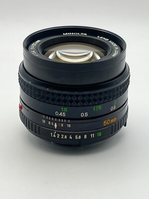 Exc] Minolta MD Rokkor 50mm f/1.4 MF Standard Lens From JAPAN