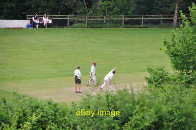 Foto 6x4 West Somerset: Cricketplatz Bridgetown Ein Cricketplatz auf T c2014