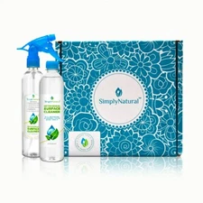 Simply Natural All-Purpose Antimicrobial Surface Cleaner, All Natural Non-Toxic